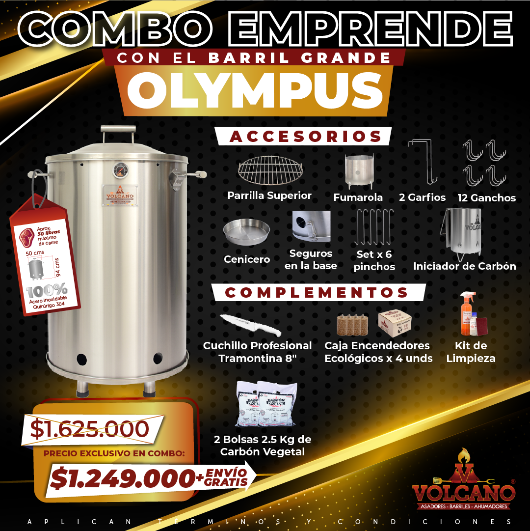 Combo Emprende Olympus