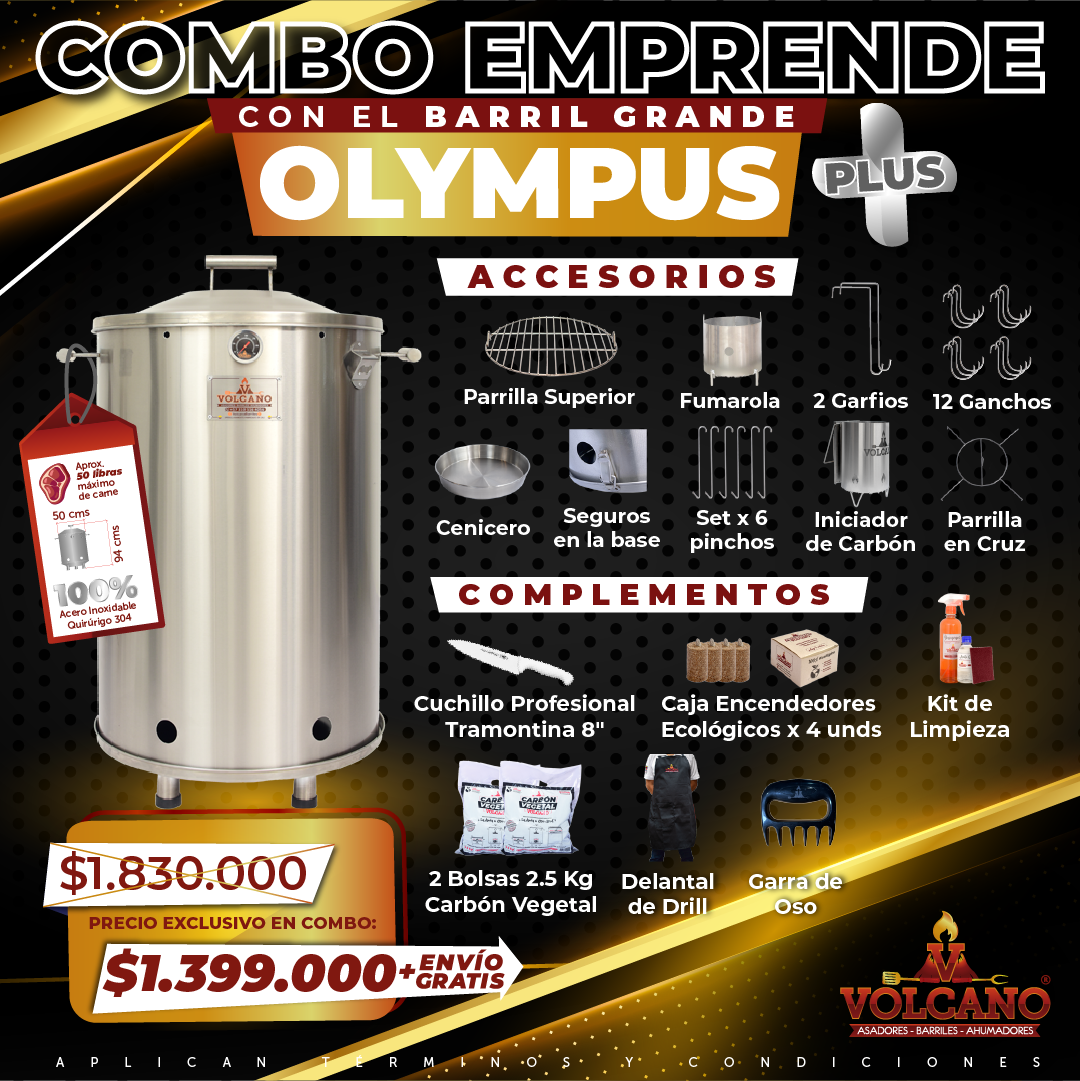 Combo Emprende Olympus Plus