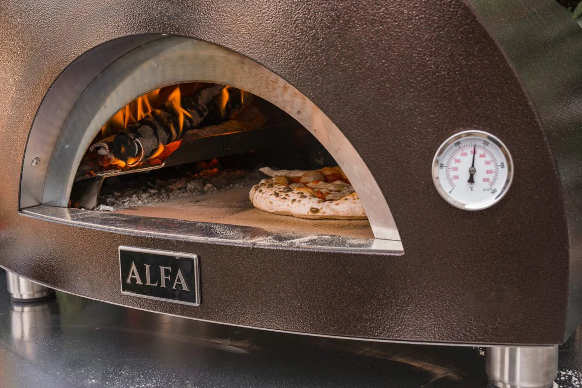 Horno de Pizza Alfa Nano A Leña Copper