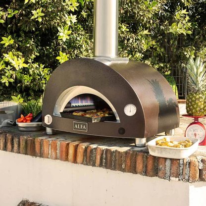 Horno de Pizza Alfa Nano a  Gas Copper