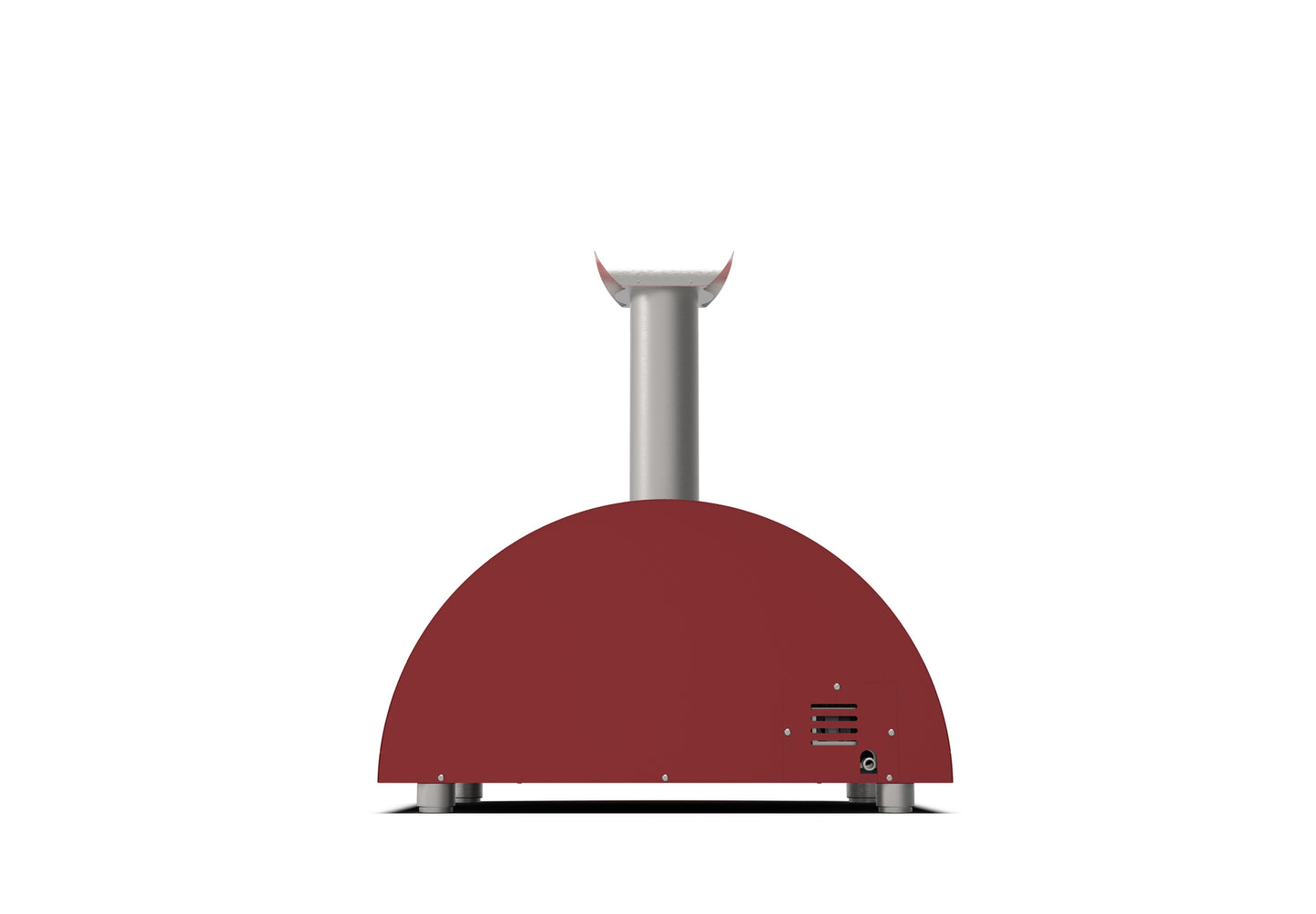 HORNO ALFA FORNI  MODERNO 2  PIZZE HIBRIDO  ROJO ANTIGUO