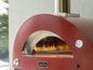 Horno Alfa Forni  Moderno 3  Pizze Hibrido  Rojo Antiguo