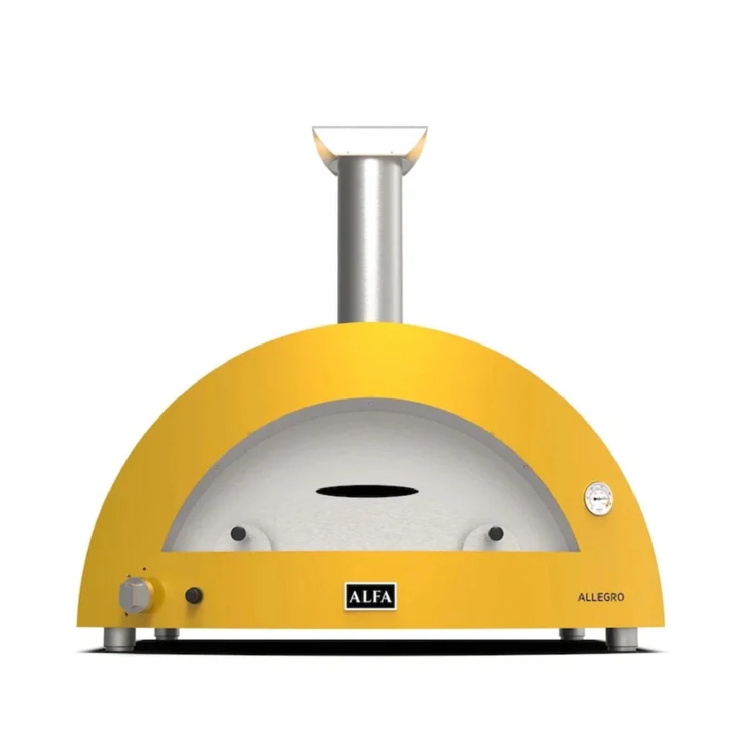 Horno Alfa Forni  Moderno 5  Pizze Hibrido  Amarillo