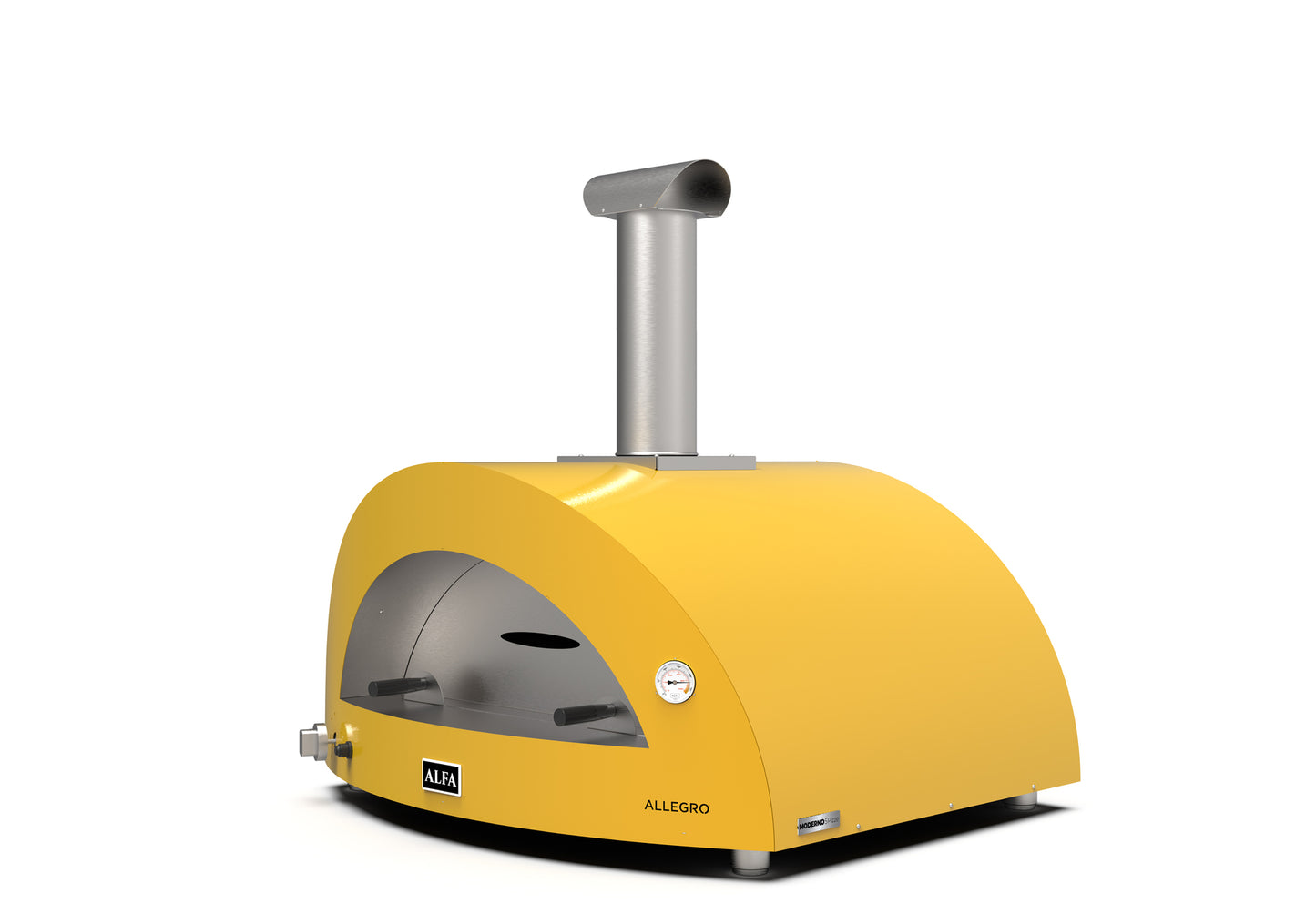 Horno Alfa Forni  Moderno 5  Pizze Hibrido  Amarillo