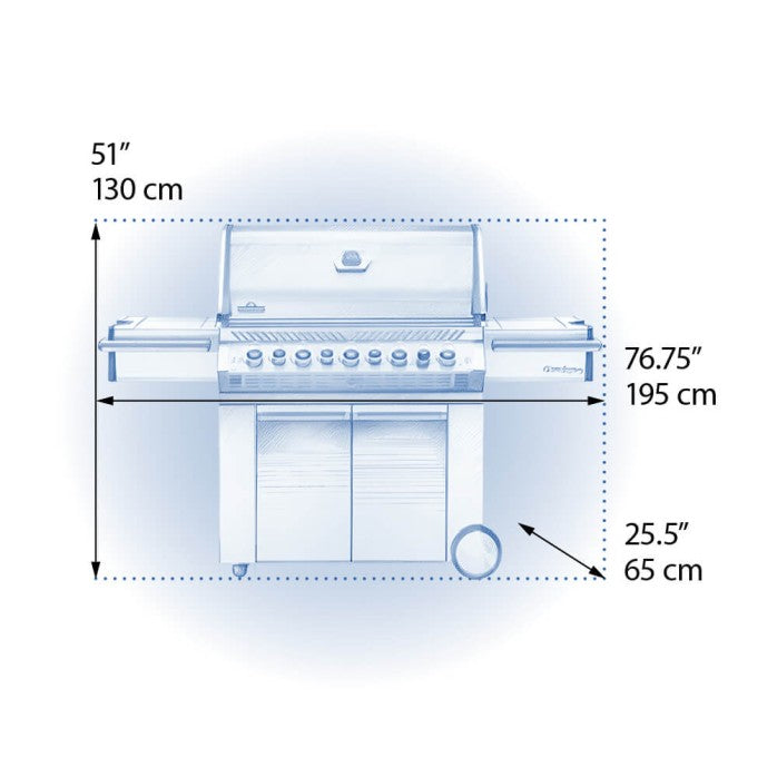 Asador Napoleon Gas Prestige Pro 500 RSI