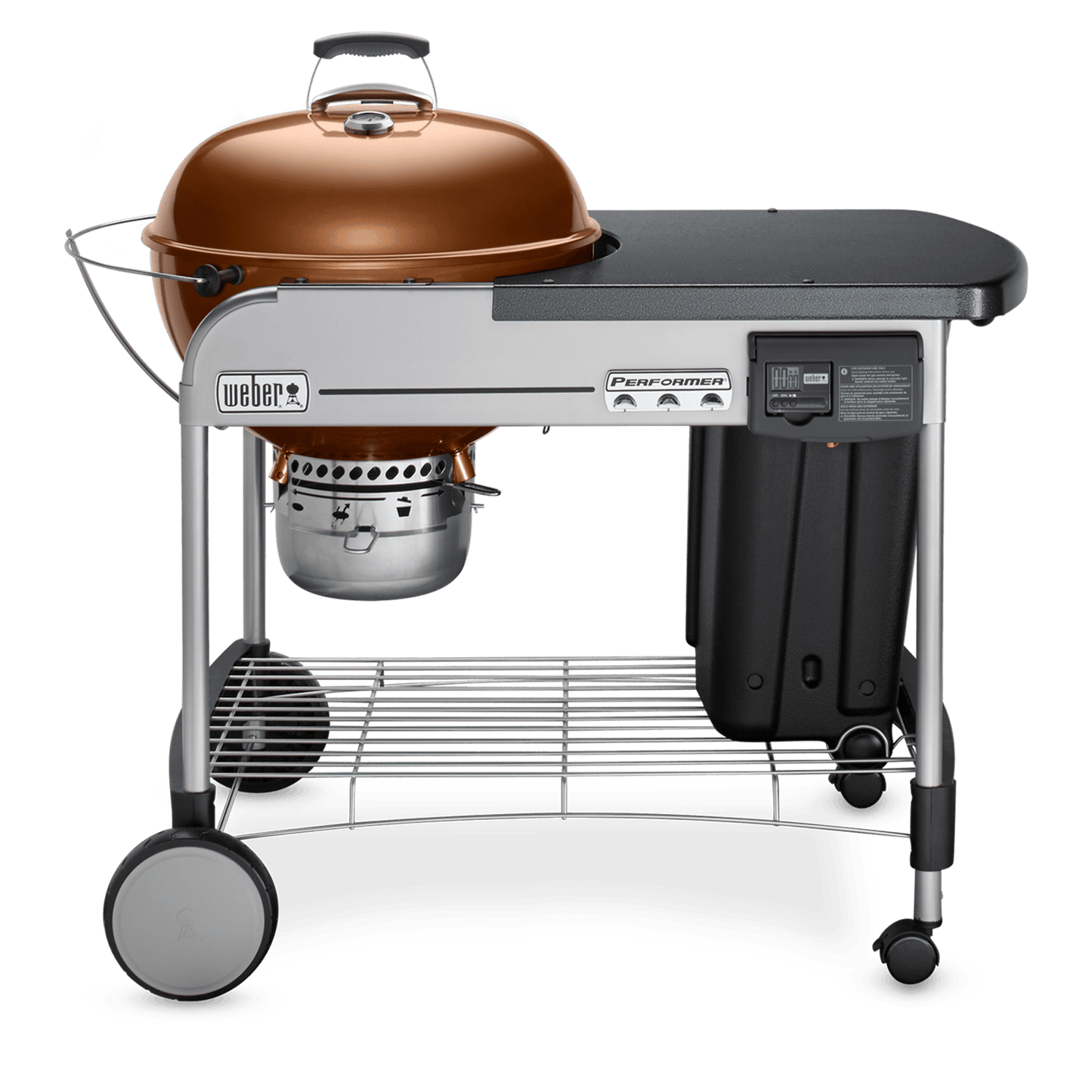 Asador De Carbón Performer Deluxe, 22" Cobre