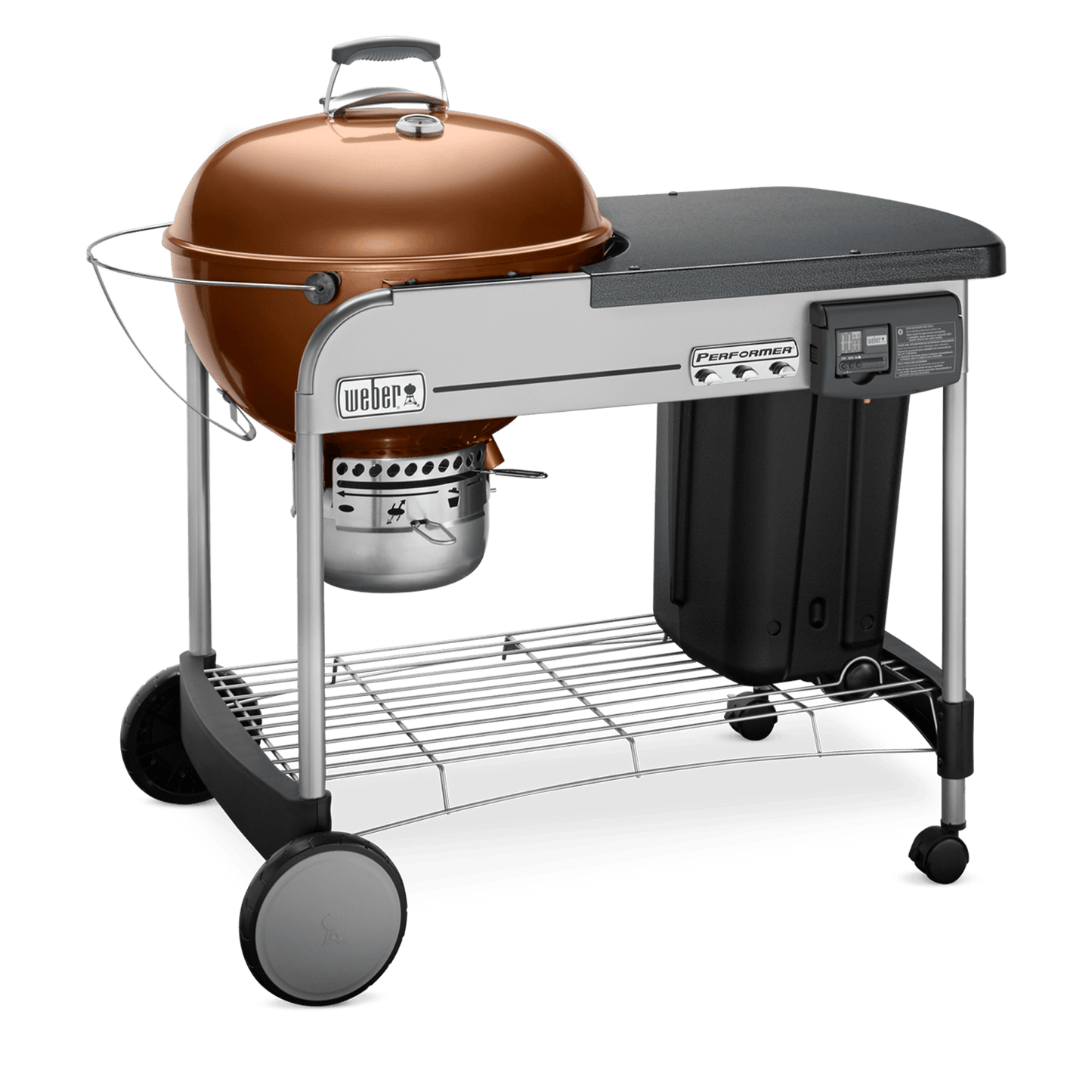 Asador De Carbón Performer Deluxe, 22" Cobre