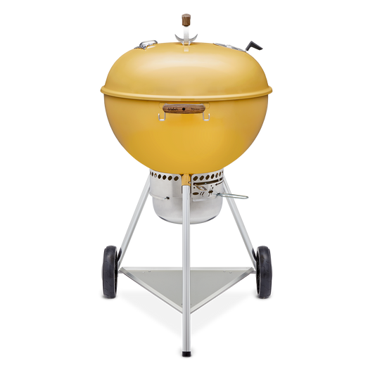 Asador De Carbón Kettle 70 Aniversario, 22"  Hot Rod Yellow