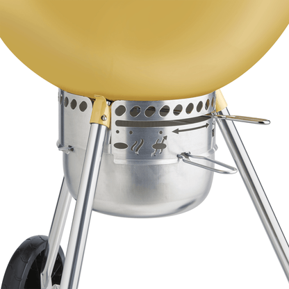 Asador De Carbón Kettle 70 Aniversario, 22"  Hot Rod Yellow