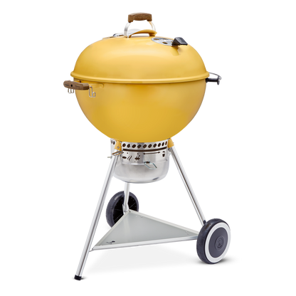 Asador De Carbón Kettle 70 Aniversario, 22"  Hot Rod Yellow