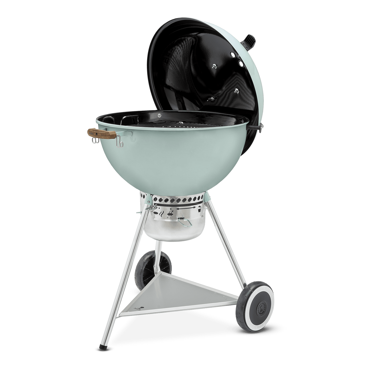 Asador De Carbón Kettle 70 Aniversario, 22" Rock N Roll Blue