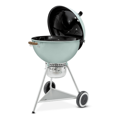 Asador De Carbón Kettle 70 Aniversario, 22" Rock N Roll Blue