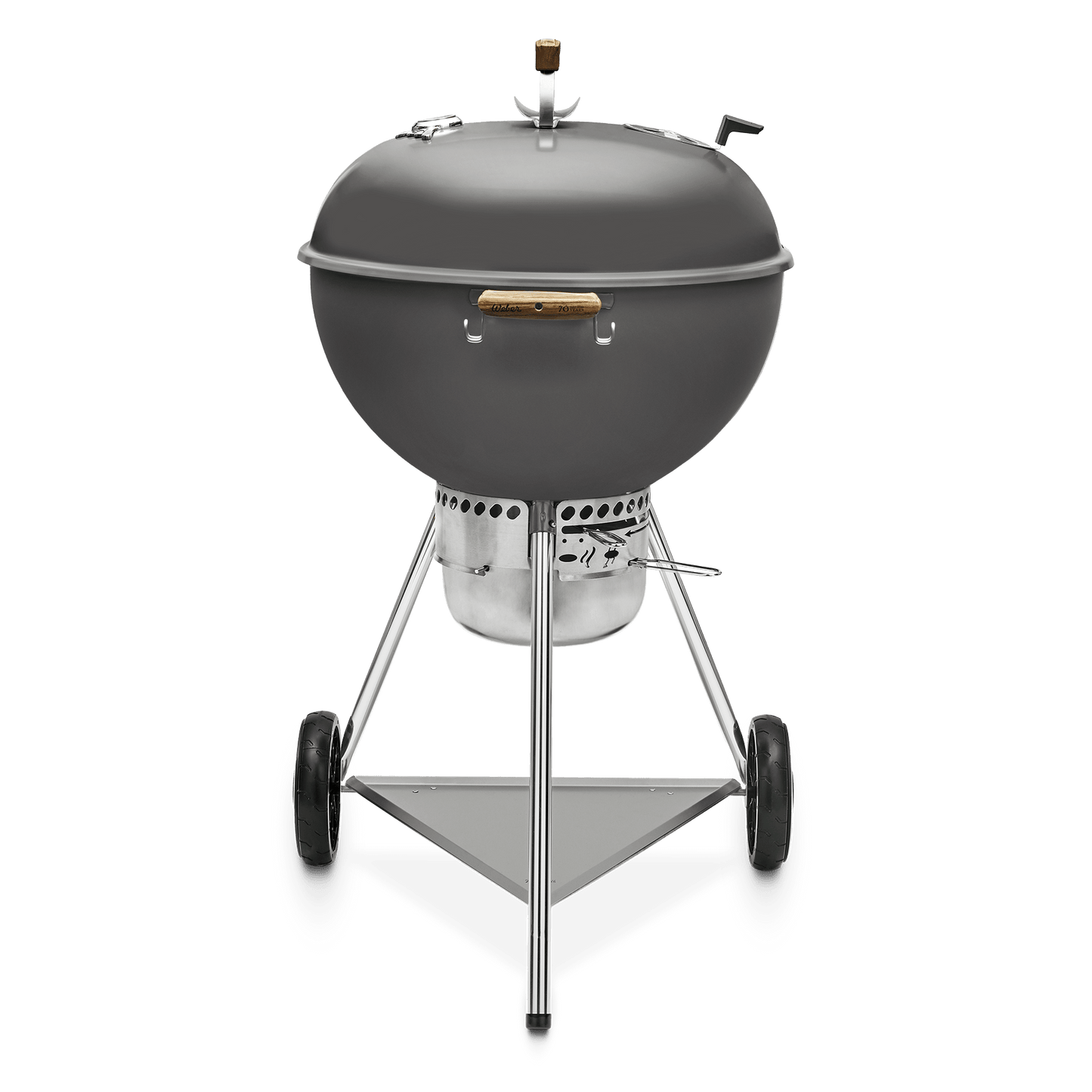 Asador De Carbón Kettle 70 Aniversario, 22" Hollywood Gray