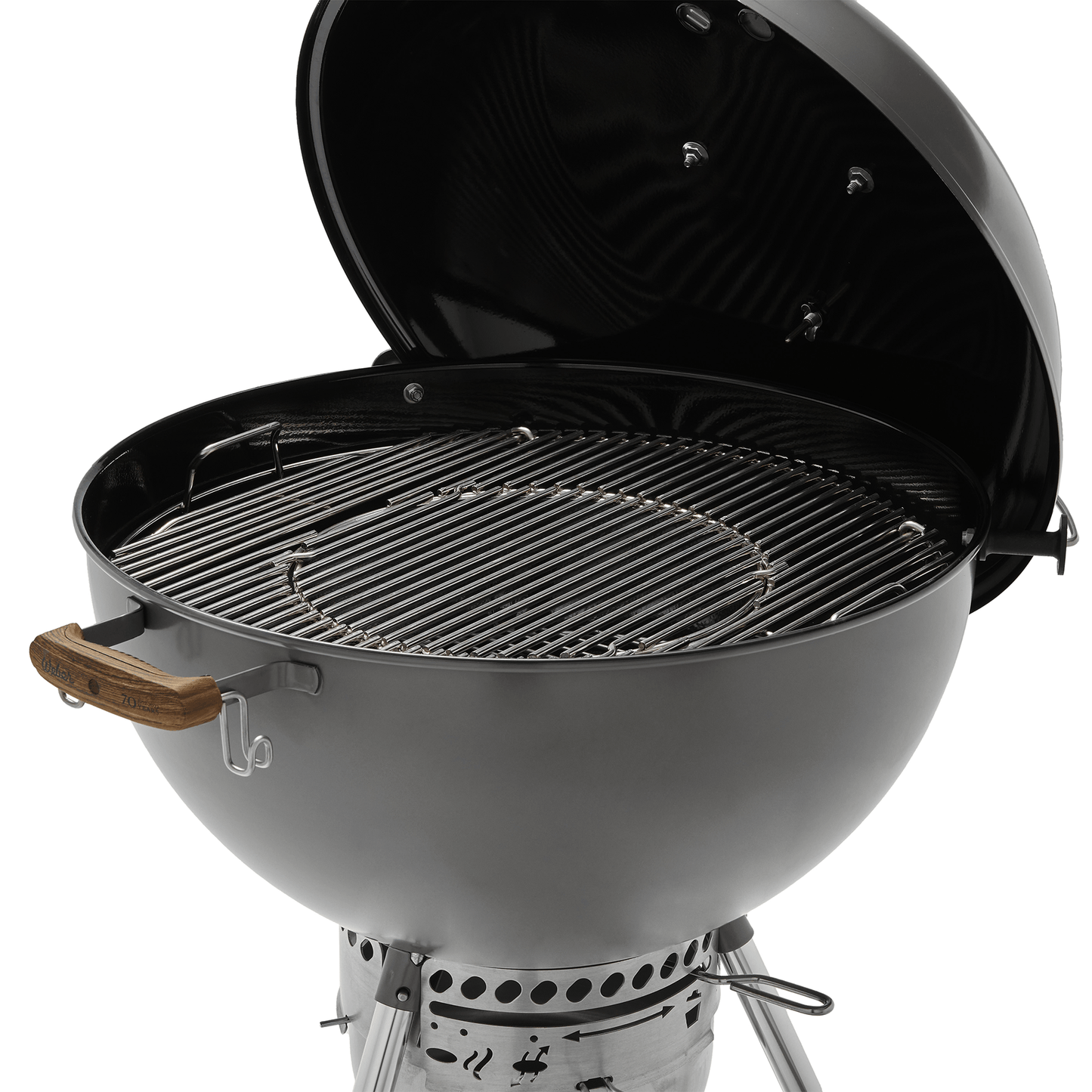 Asador De Carbón Kettle 70 Aniversario, 22" Hollywood Gray