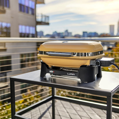 Asador Eléctrico Lumin Compact Amarillo Golden