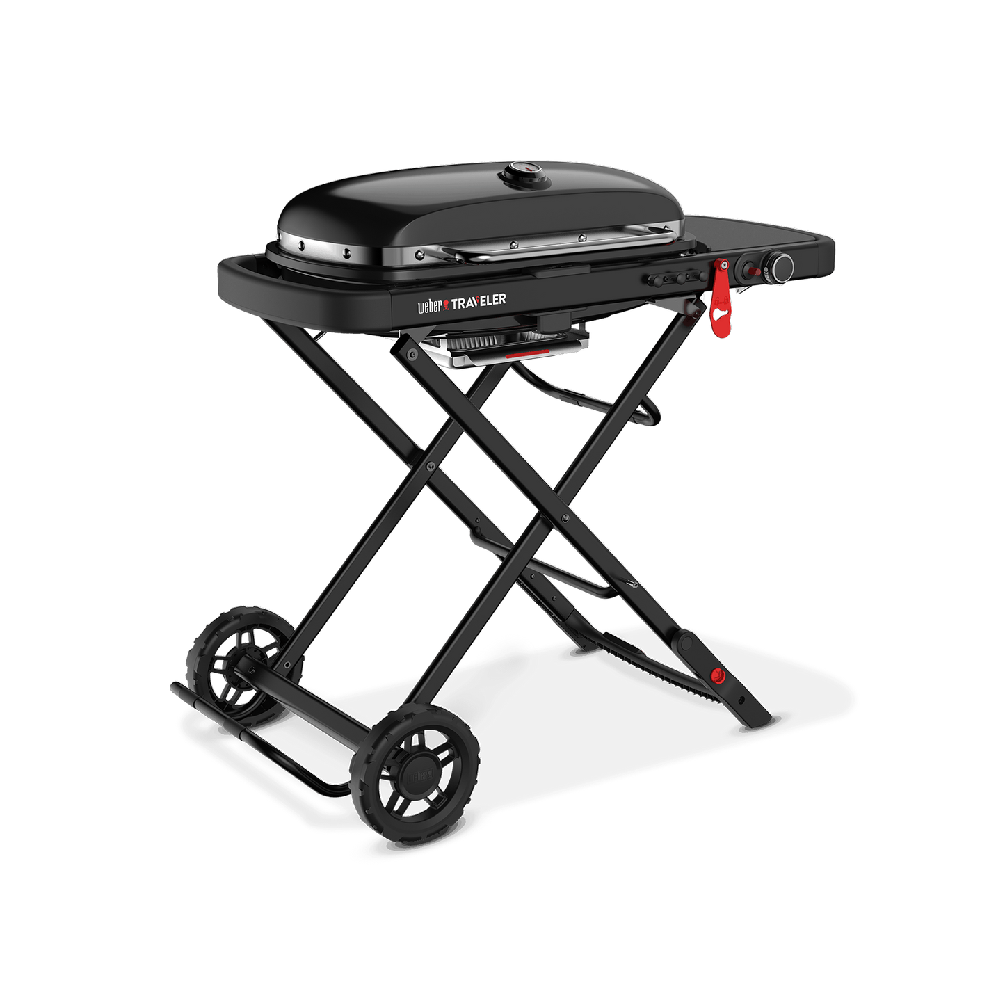 Asador Portátil De Gas Weber Traveler Stealth Edition