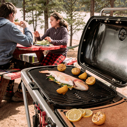 Asador Portátil De Gas Weber Traveler Negro