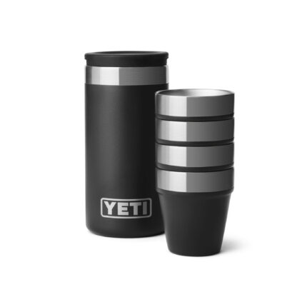 Copas YETI Shot Glasses & Case Black
