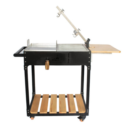 Asador a Carbón desarmable con estaca - Caldera