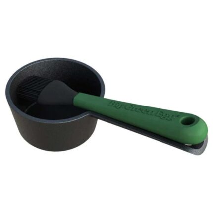 Big Green Egg Cacerola Hierro Fundido Con Brocha