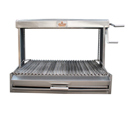 Asador a Carbón con Malacate