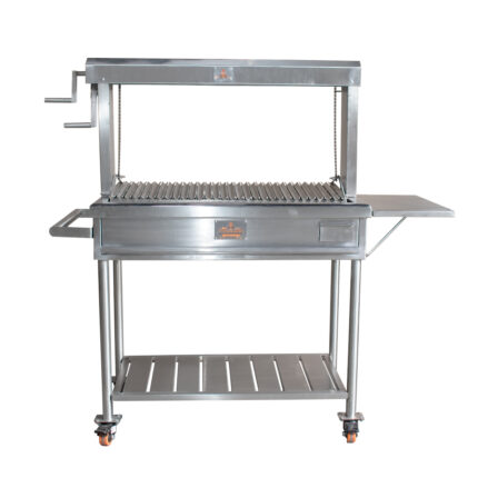 Asador a Carbón con estructura y malacate