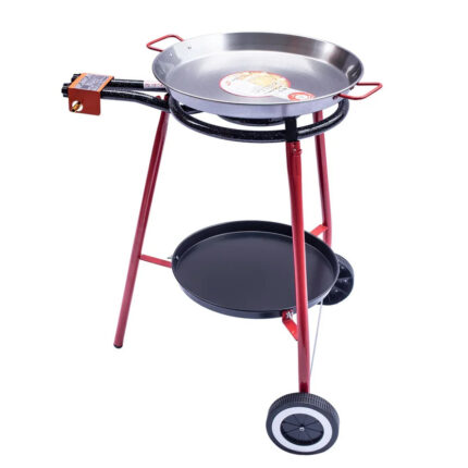 Combo Paellera 46 cm Con Soporte Modelo 400