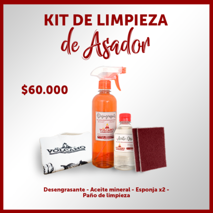 Kit de Limpieza de Asador