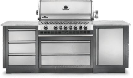 Asador Napoleon Gas Empotrable BIPRO665N